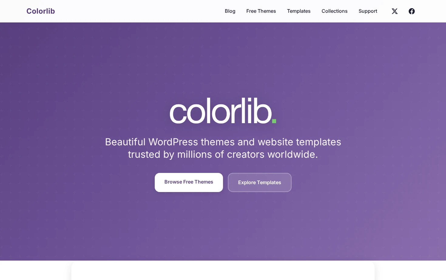 Colorlib 页面快照